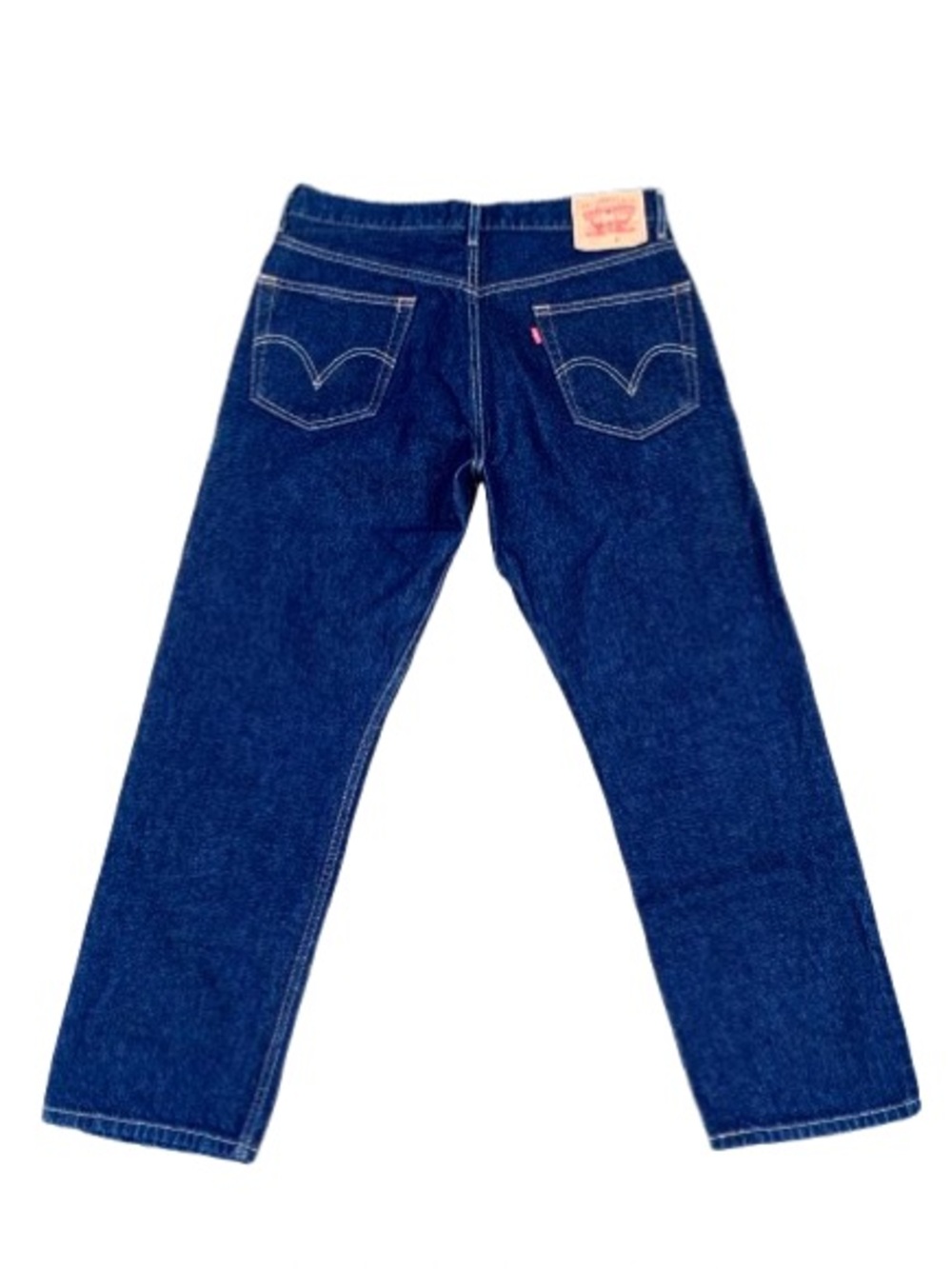 NEW NWOT Vintage Levi's 505 Dark Wash Rigid Denim Jeans 34 x 29 Dead Stock